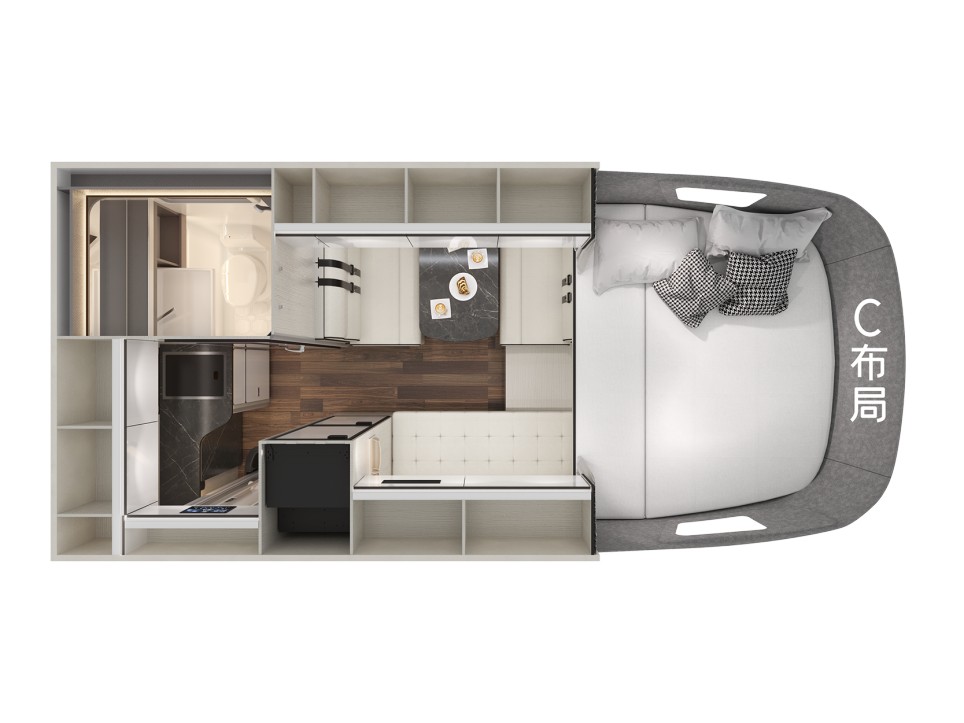 自由炮系列房車布局盤點,總有一款適合你! 自由炮系列房車布局盤點,總有一款適合你!