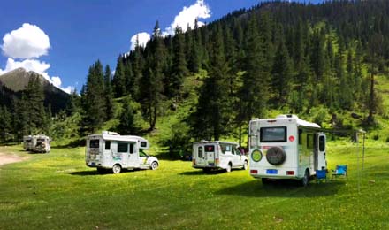 最適合夏季出行的4大打卡地！一定要開著房車去！